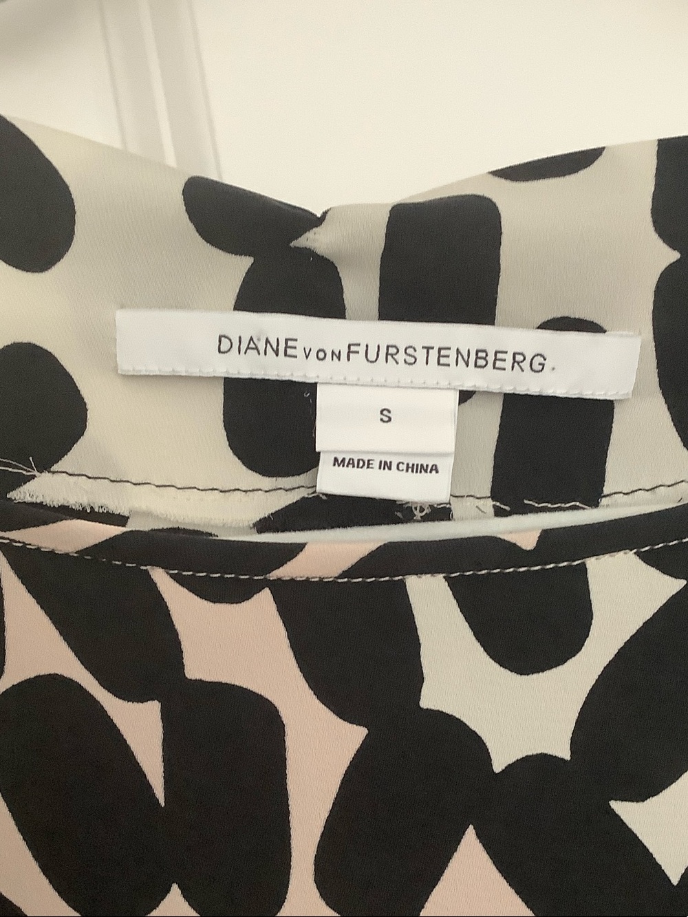 Diane Von Furstenberg Silk Tent Dress - Picture 2 of 5